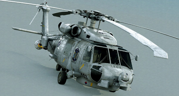 シコルスキーsh 60bシーホークヘリコプター3dモデル Turbosquid