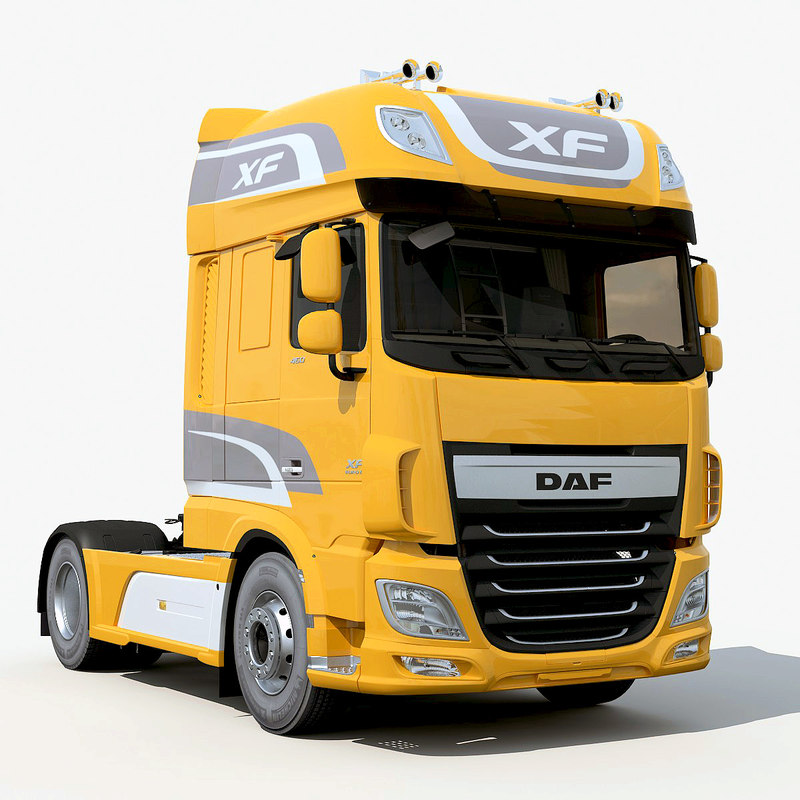 3d daf xf model