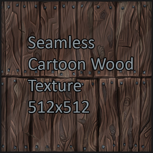 Texture Targa cartoon toon wood