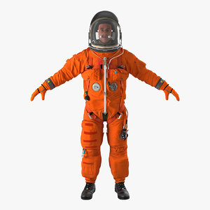 max astronaut wearing advanced crew
