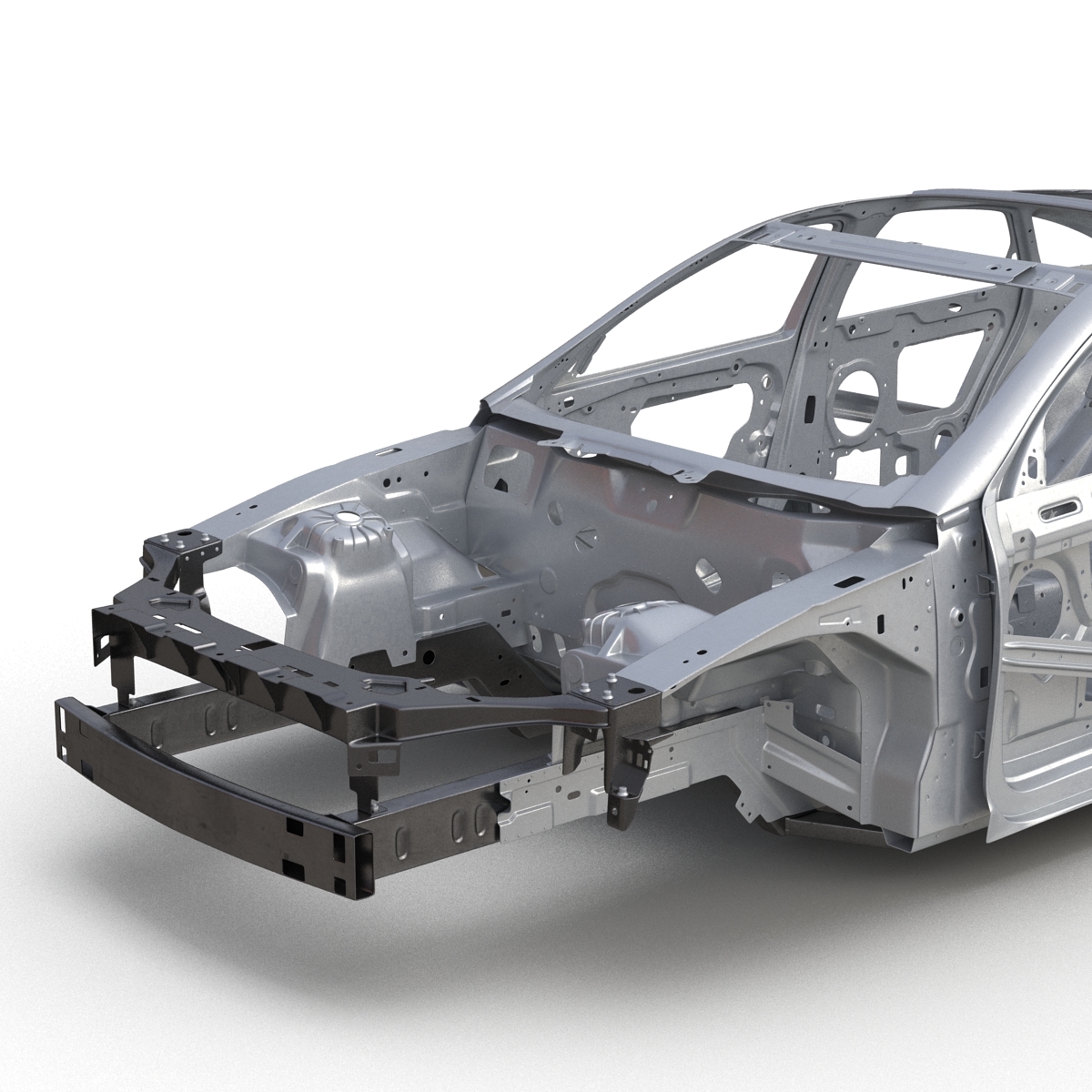 Car Frame 4 Rigged Model - Turbosquid 1508317