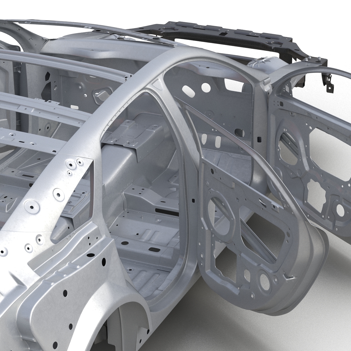 Car frame 4 rigged model - TurboSquid 1508317