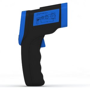 max infrared thermometer blue m