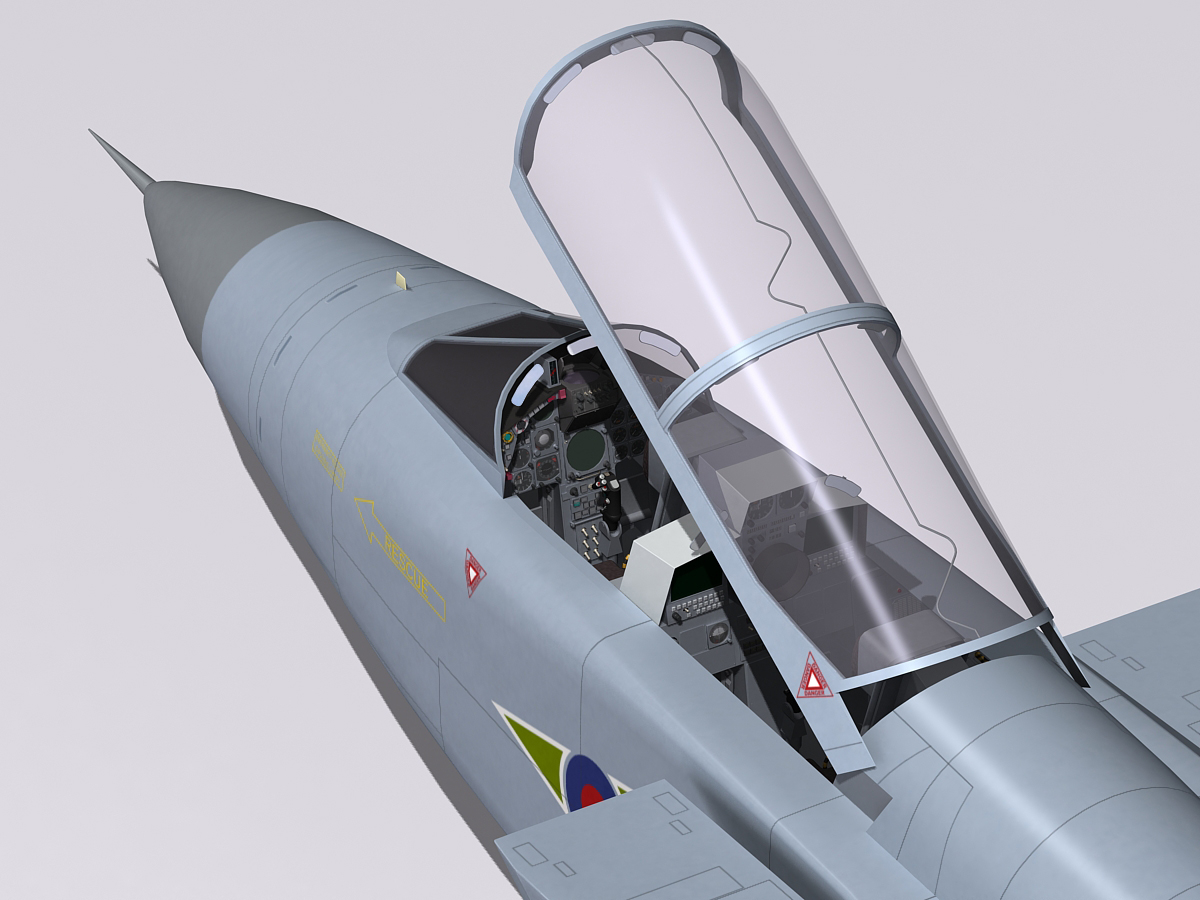 panavia tornado adv cockpit 3ds