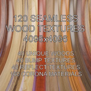 Seamless Wood Textures 4096x4096