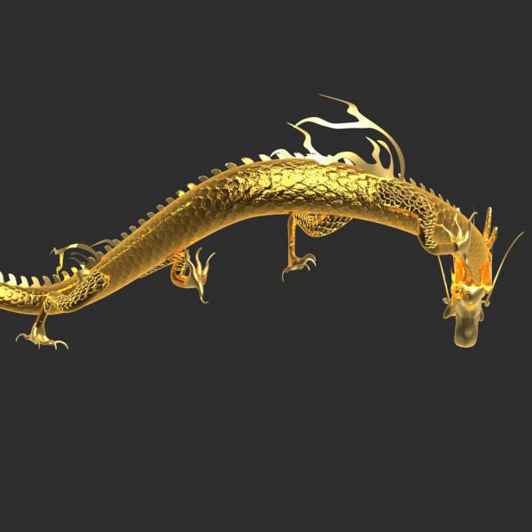 3d chinese dragon