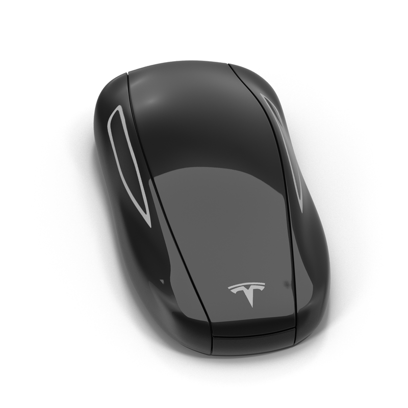 3d tesla s key fob