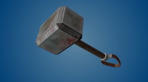 3d model battle hammer