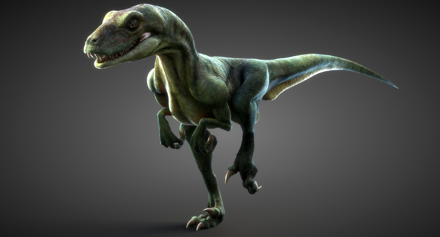 velociraptor google 3d