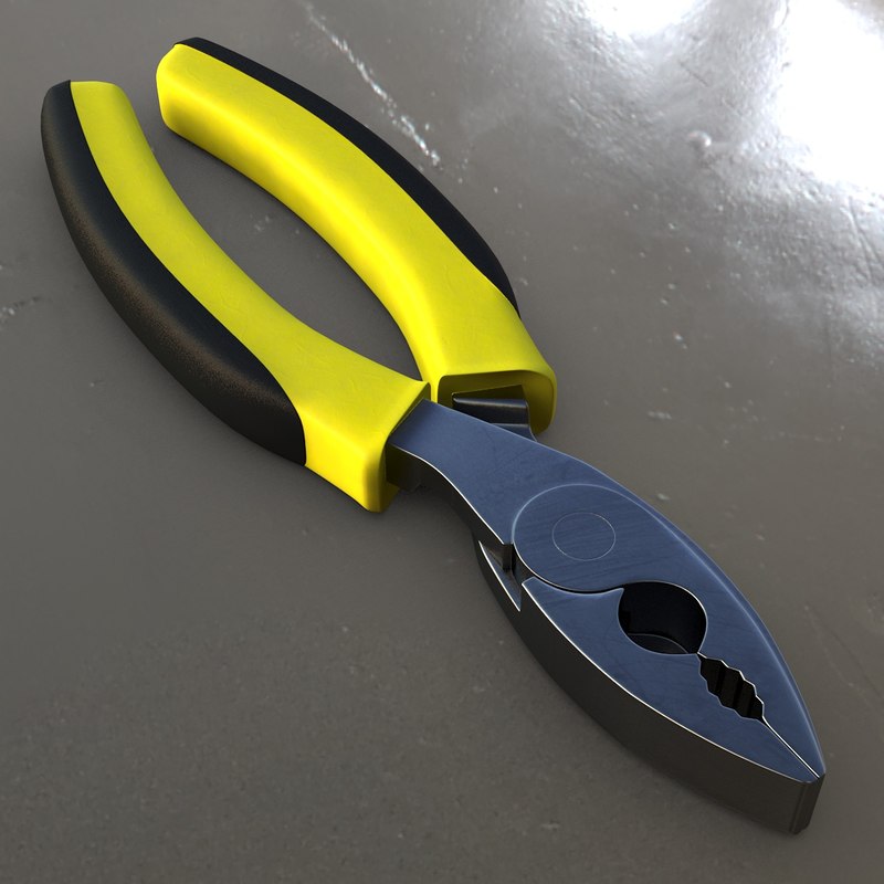 3d model pliers tool