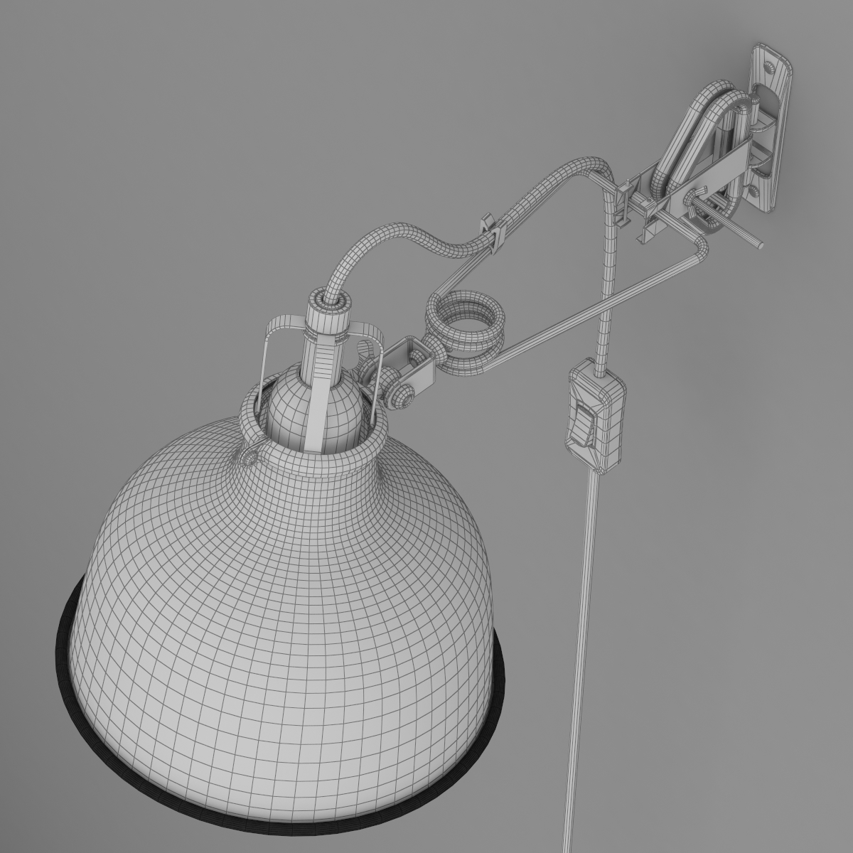 ikea ranarp wall clamp 3d max