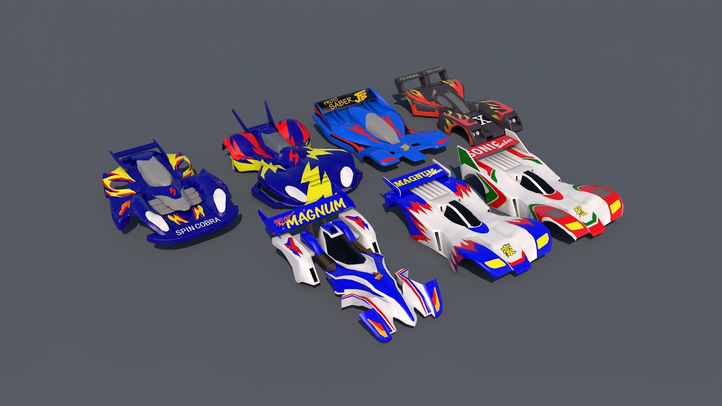 Bodies Let Tamiya Cars 3d C4d