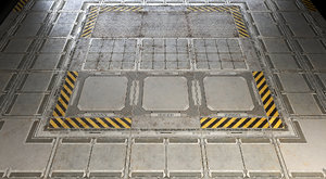 max sci-fi floor panels
