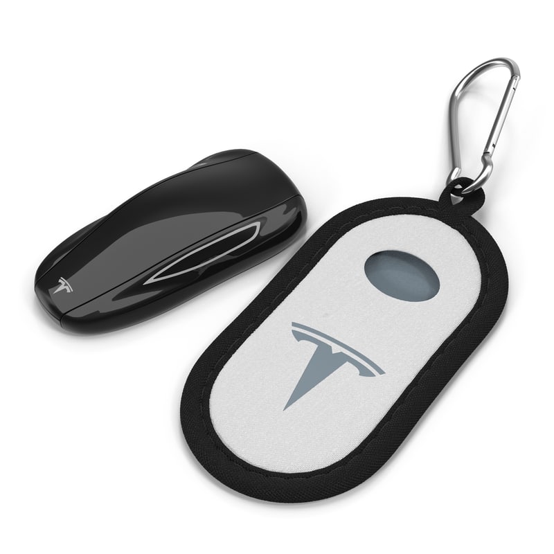 3d tesla s key fob model