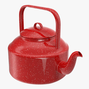 3d model tea kettle