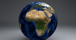 3d 21k earth globe model