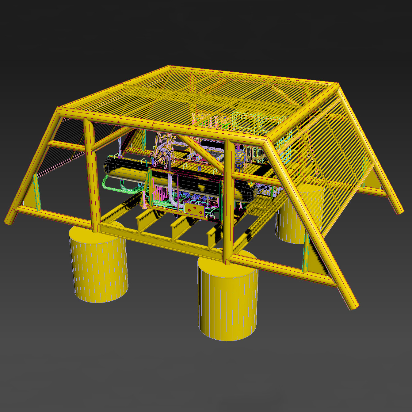 subsea separator template max