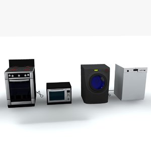 kitchen appliances coll-i obj