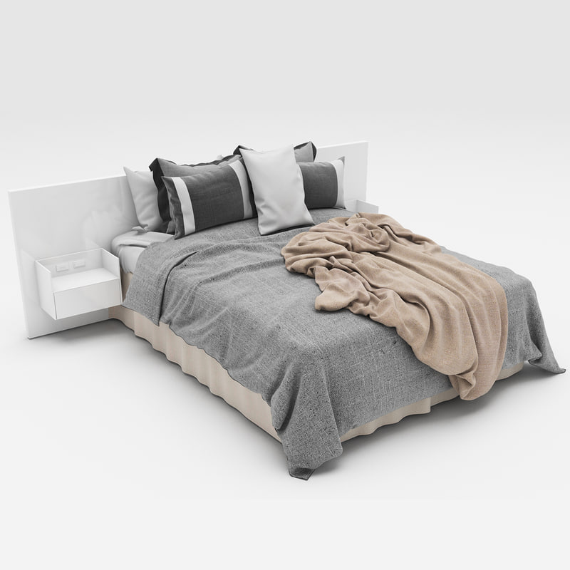 3ds Max Bed 41