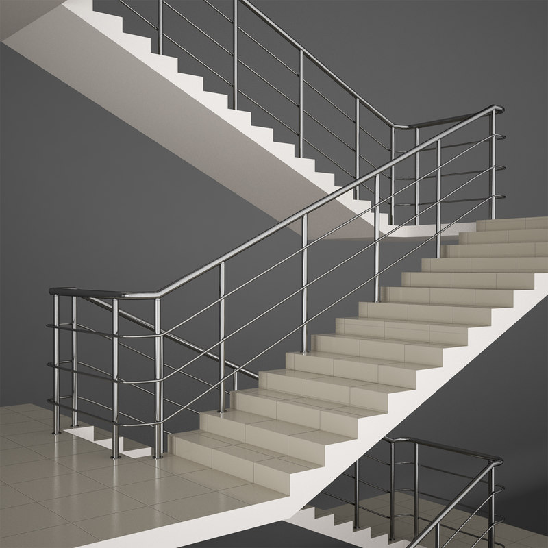 stairs-3d-model