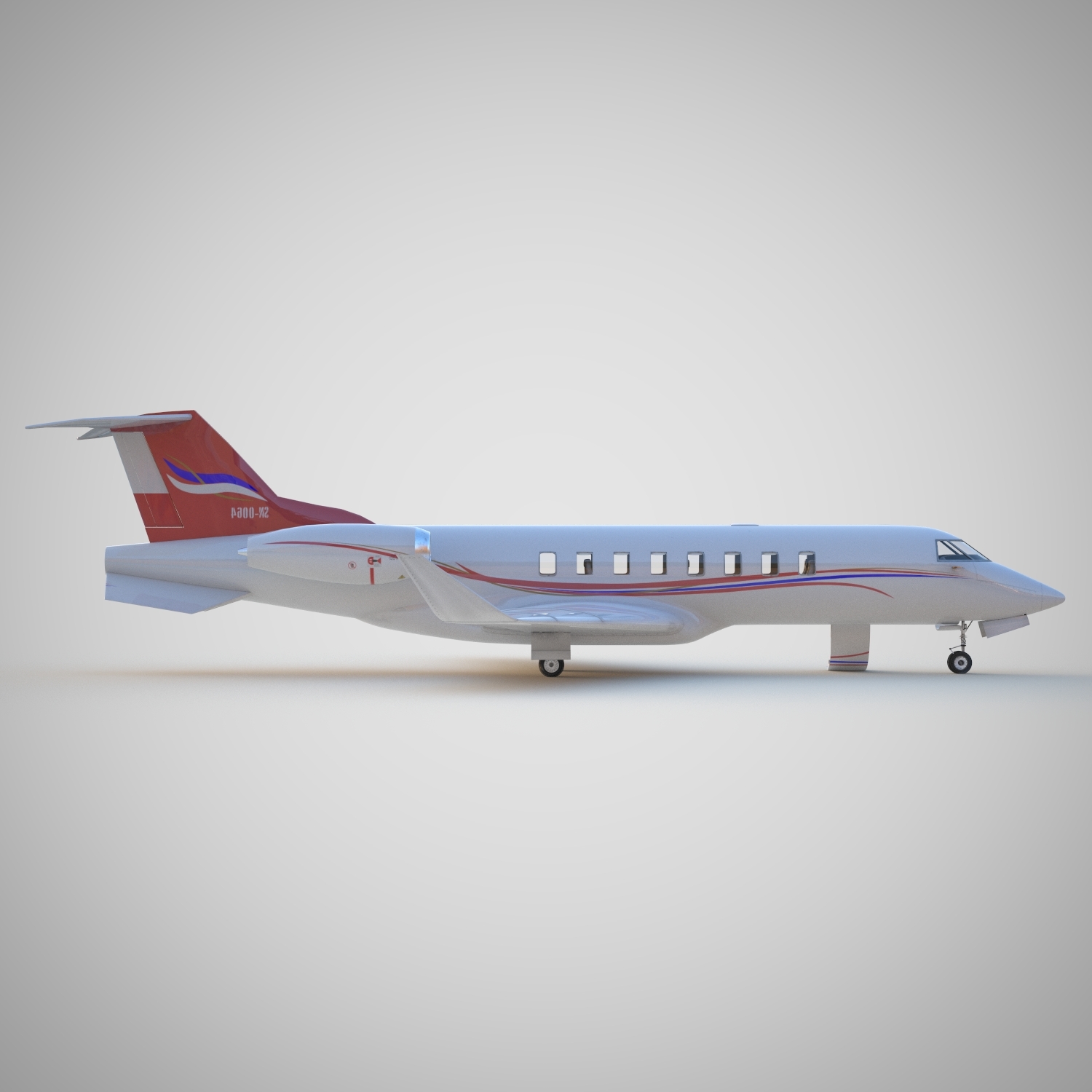 私人飞机3d模型