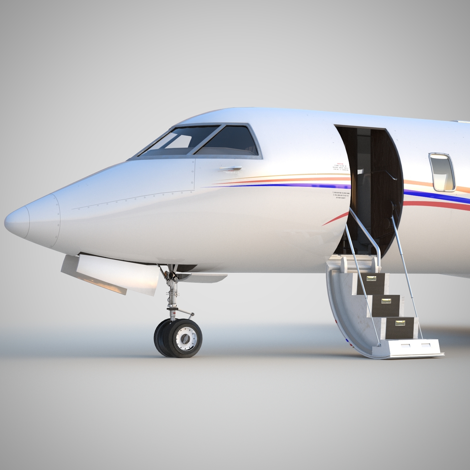 私人飞机3d模型