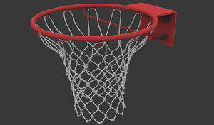3d basketball rim