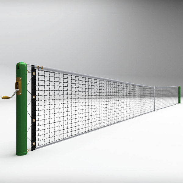 3d tennis court net