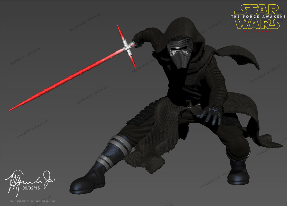 3d-model-of-kylo-ren-star-wars