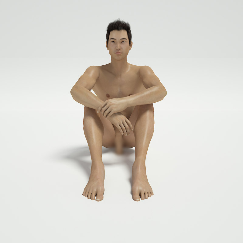 Nude Guy Model 74