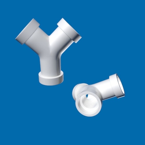 3d model of pvc piping fittings