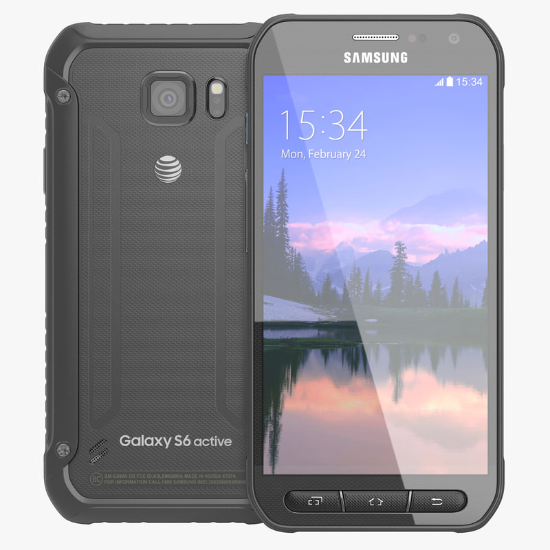 samsung galaxy s6 active 3d model