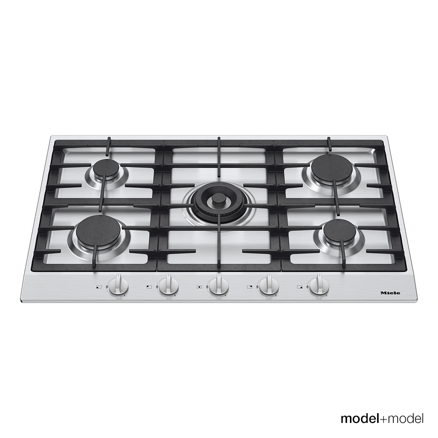 miele gas cooktops 3d model