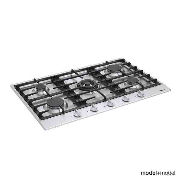 miele gas cooktops 3d model