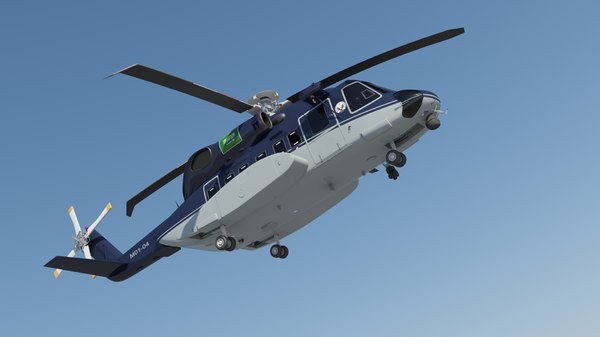 sikorsky s-92 3d max