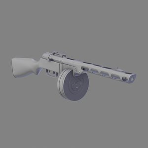 Free Blender Gun Models Turbosquid - custom german flak cannon roblox