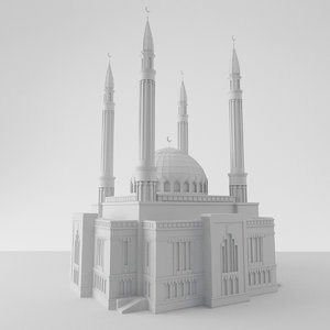 mosque 3d model