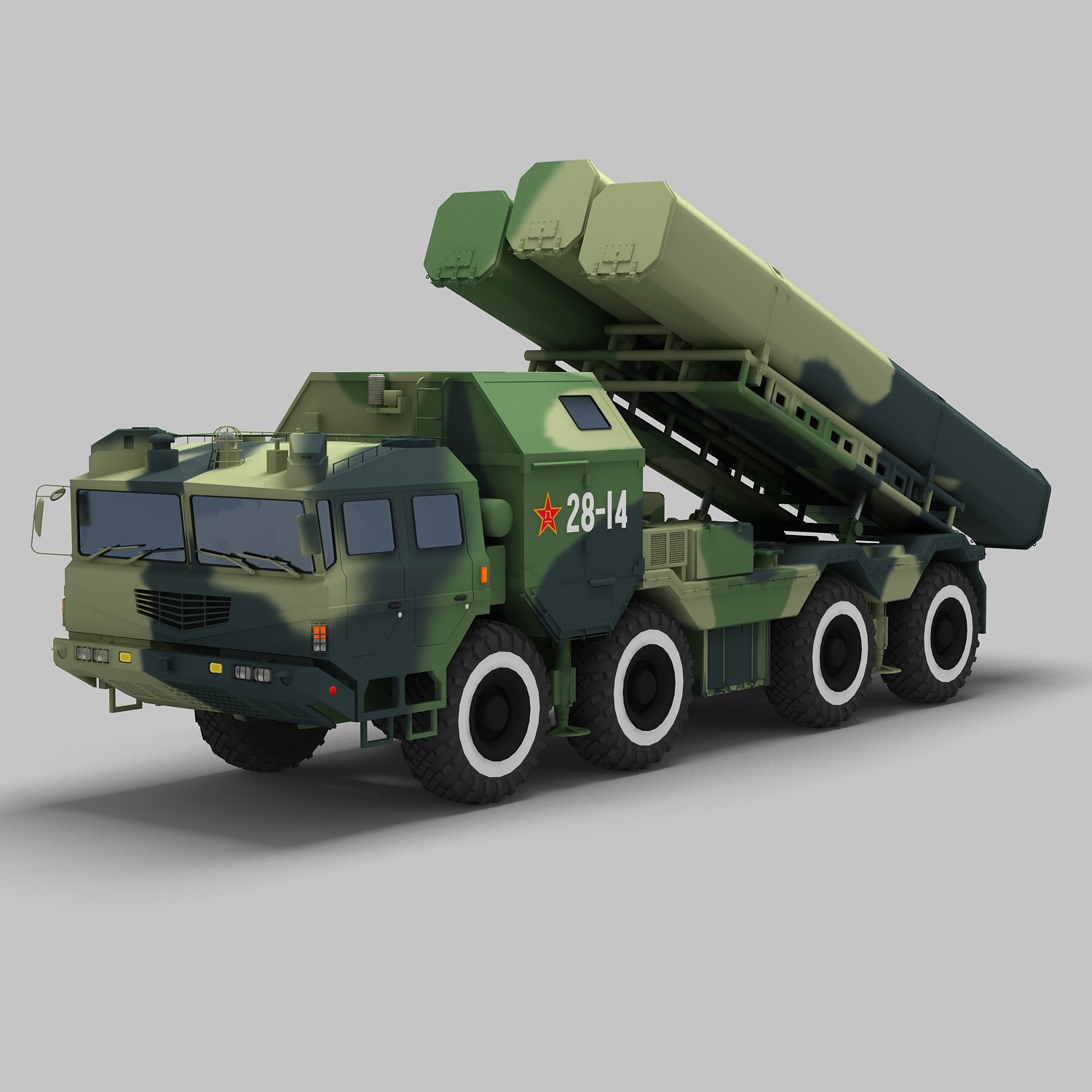 cj-10 long range cruise missile 3d max