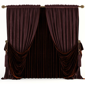 3d curtain classic