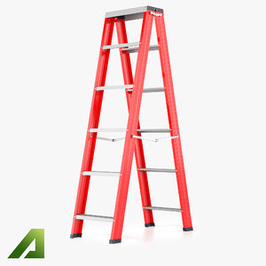 3d model ladder