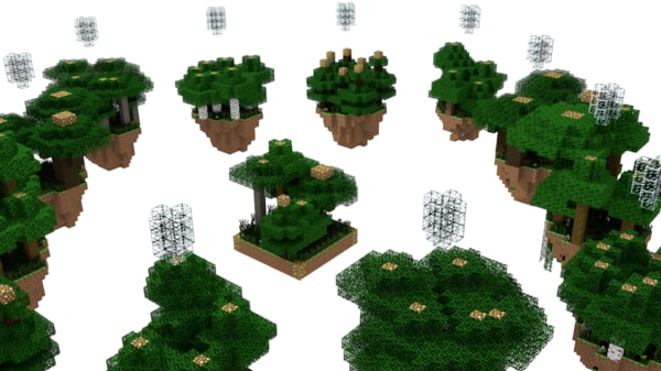 スカイウォーズマインクラフトマップ3Dモデル - TurboSquid 958391