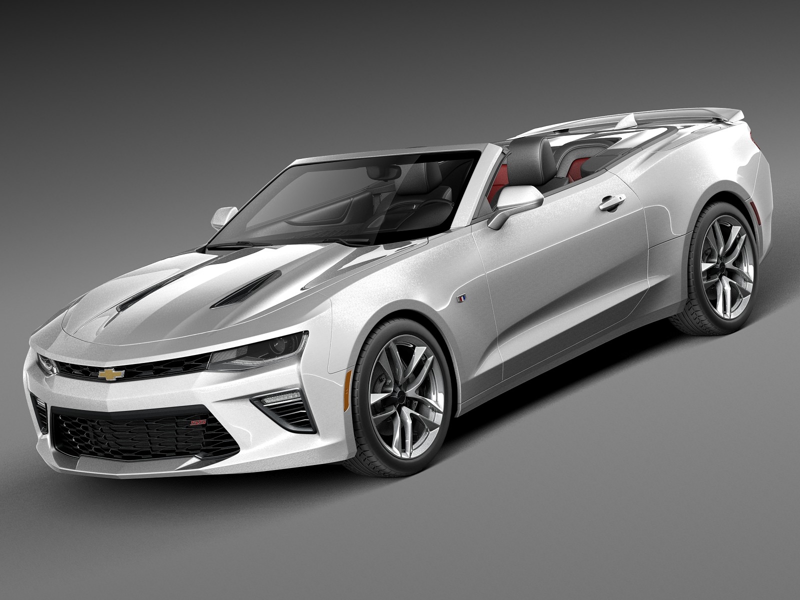 Modelo 3d Chevrolet Camaro Ss Convertible 2016 Turbosquid 958548