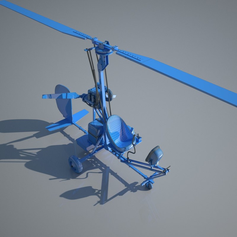 3ds Bensen B-8 Gyrocopter