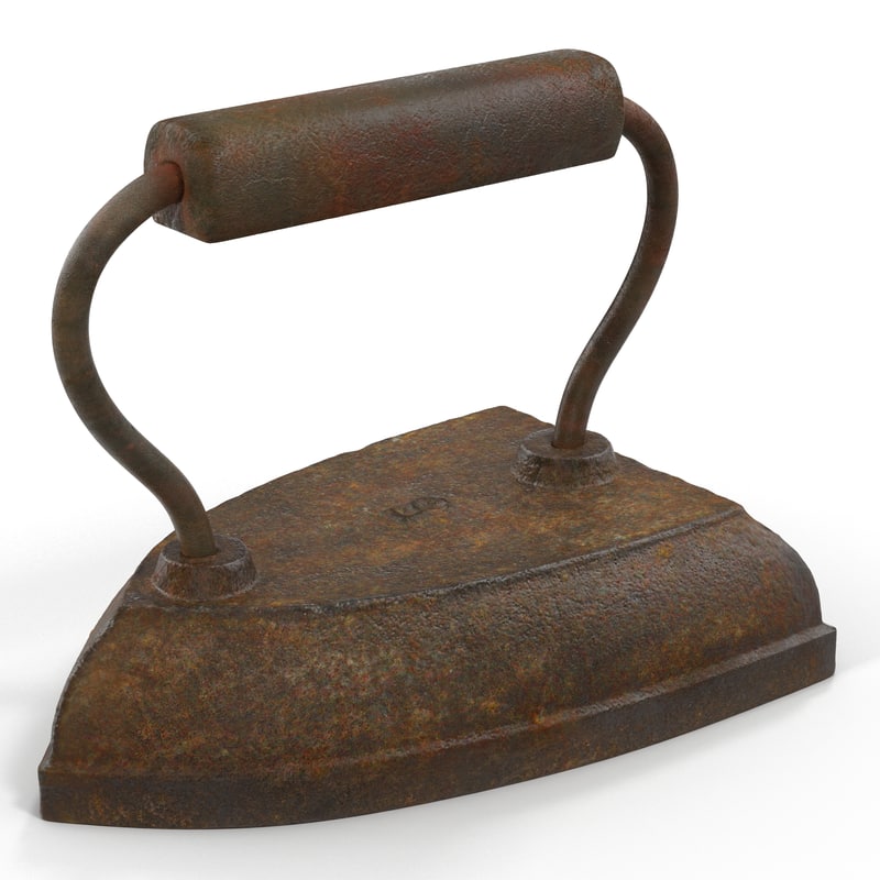 vintage clothes iron