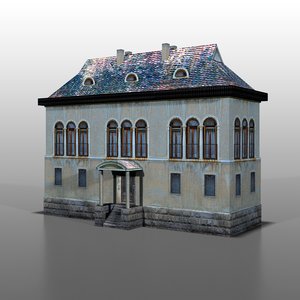 3d model house french