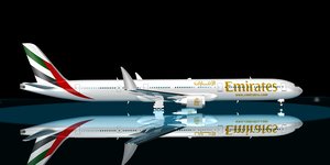 emirates boeing 777 9x 3d model