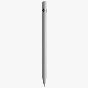 3d apple pencil model