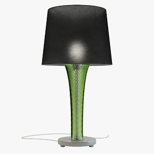 3d table lamp barovier toso model