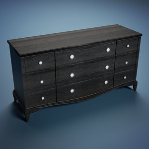 3ds max chest drawers