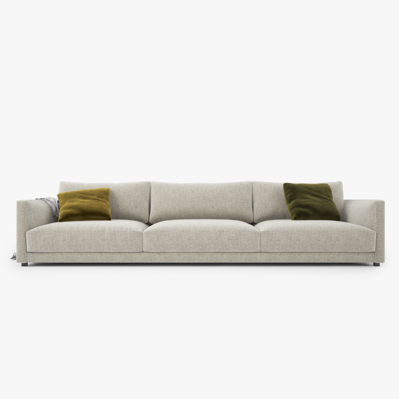 poliform bristol seater sofa 3d max